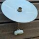 Exterior wall lamp gooseneck old vintage bowl