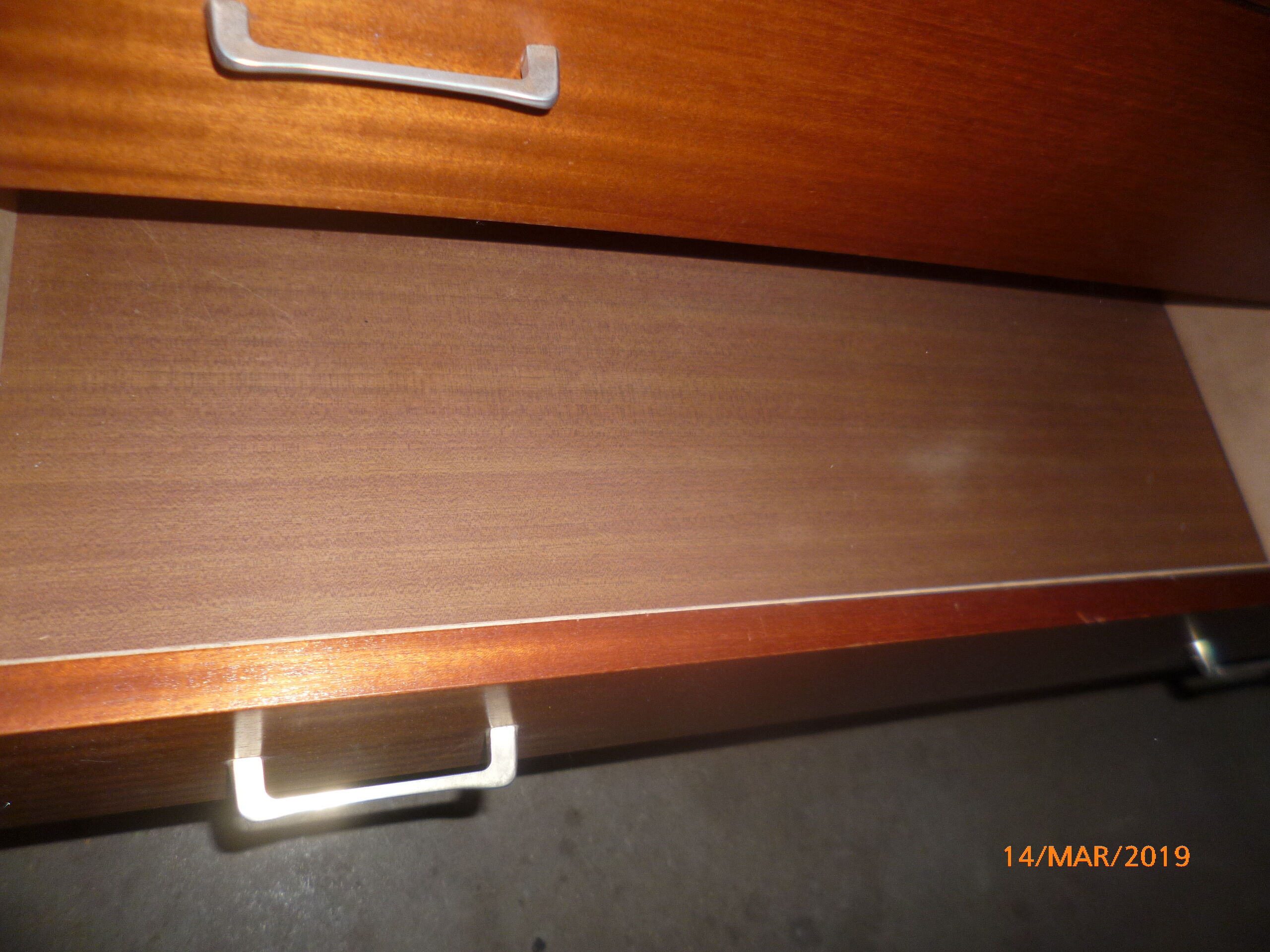 Chest of drawers vintage feet compass 1960