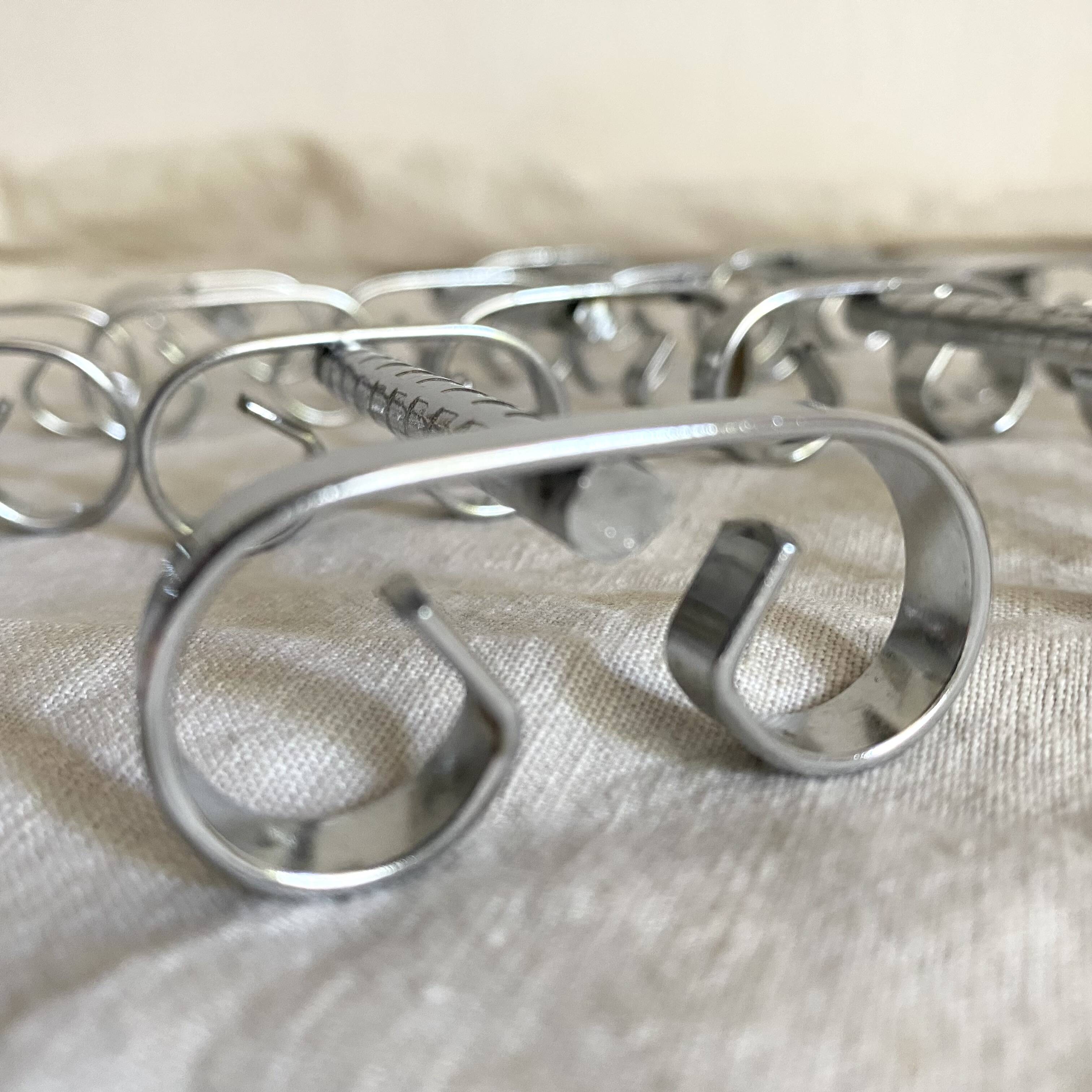 Vintage stainless steel knife holder