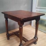 Rustic rectangular table from the eighteenth century