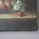 Old oil painting on canvas still life W. Jenkins countryside decoration