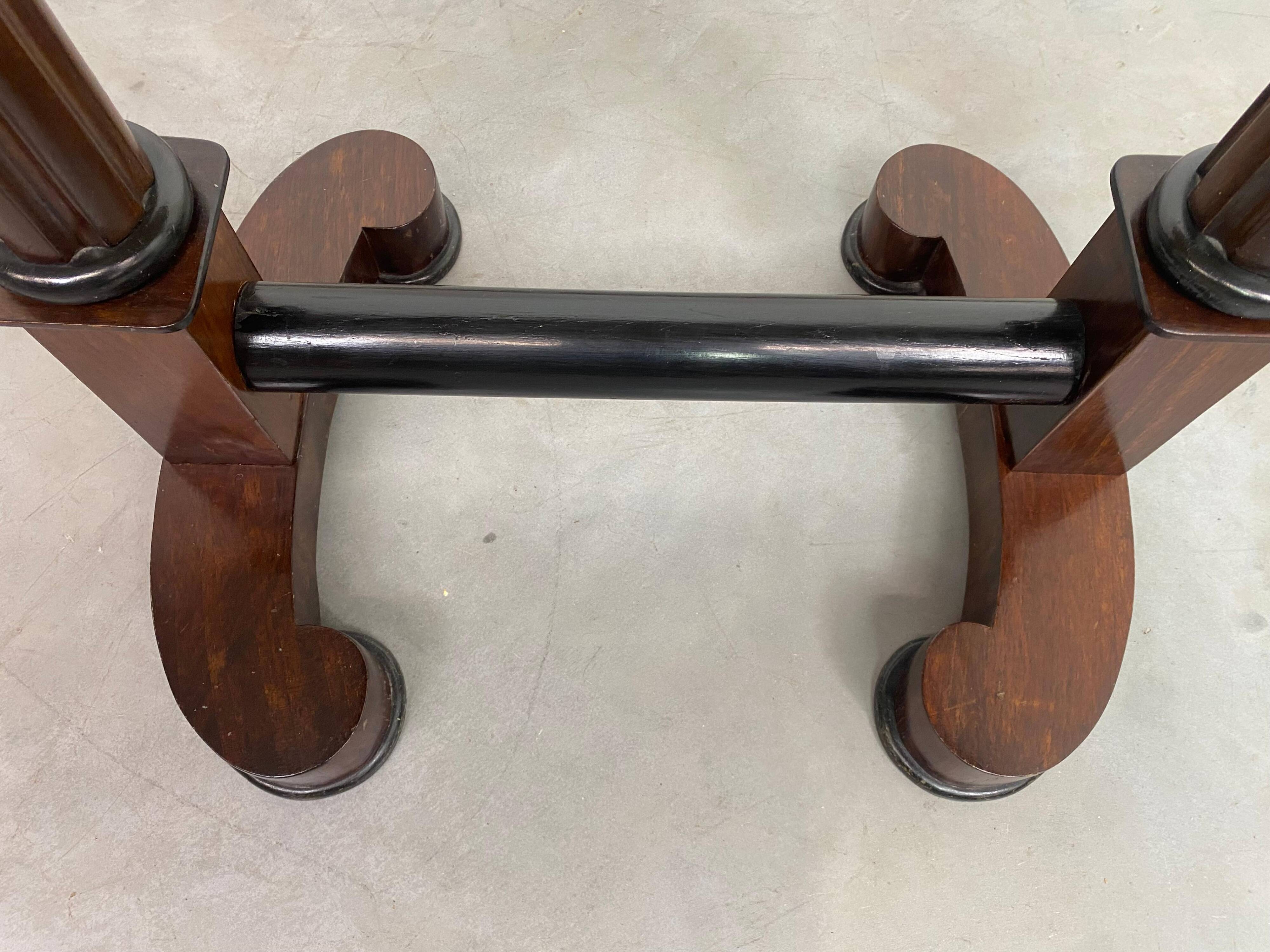 Biedermeier side table from the 19th century