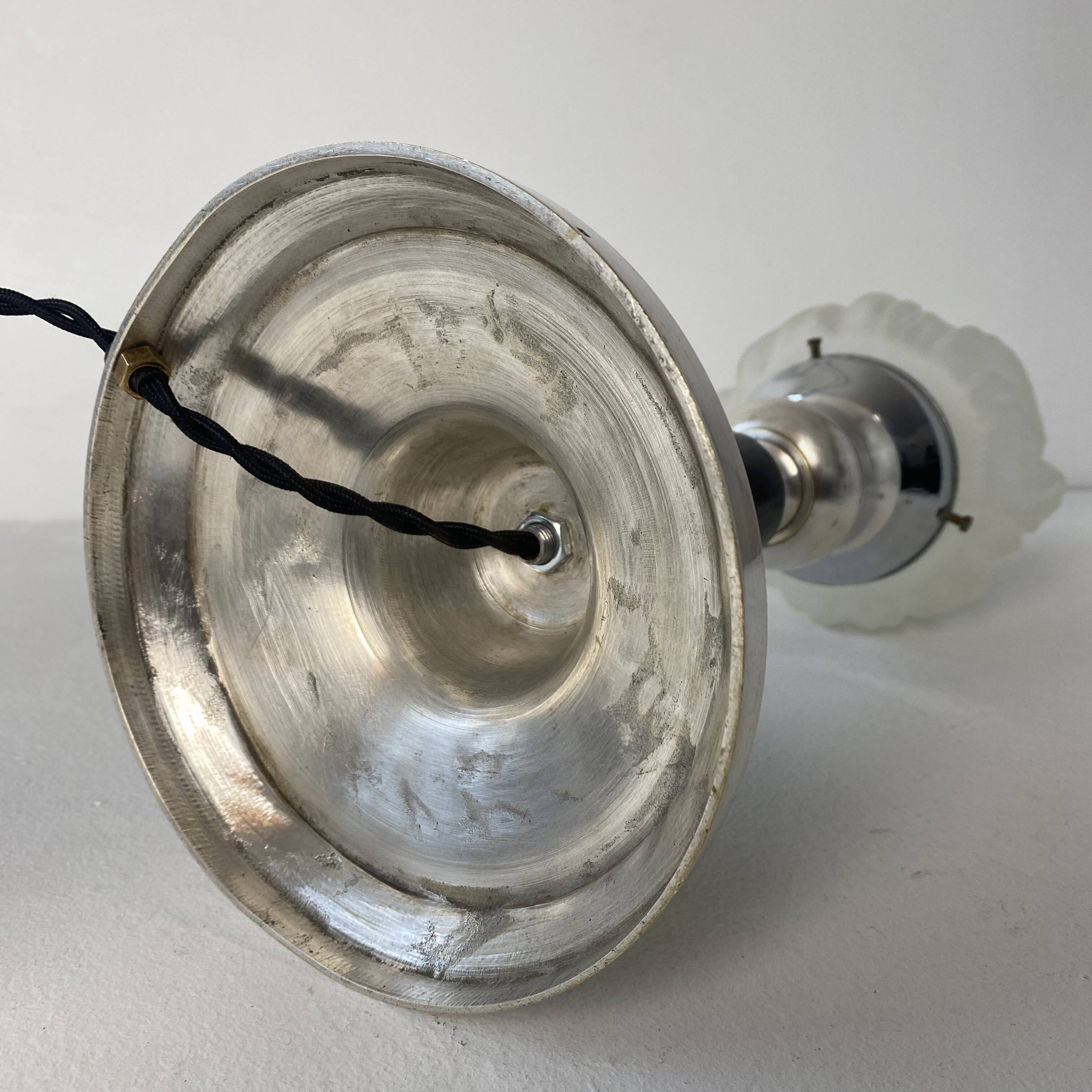 Old vintage art-deco table lamp