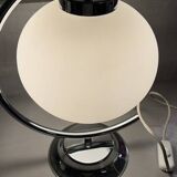 Lampe design verre et métal