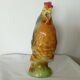 Pichet en barbotine le coq faience de st clement