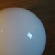 Globe 25cm en verre blanc