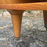 Side table on wheels