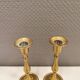 A set of classic Danish brass candle holders. Estimated 1960s.