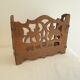 Old wood wall shelf