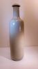 Glazed stoneware bottle, gray