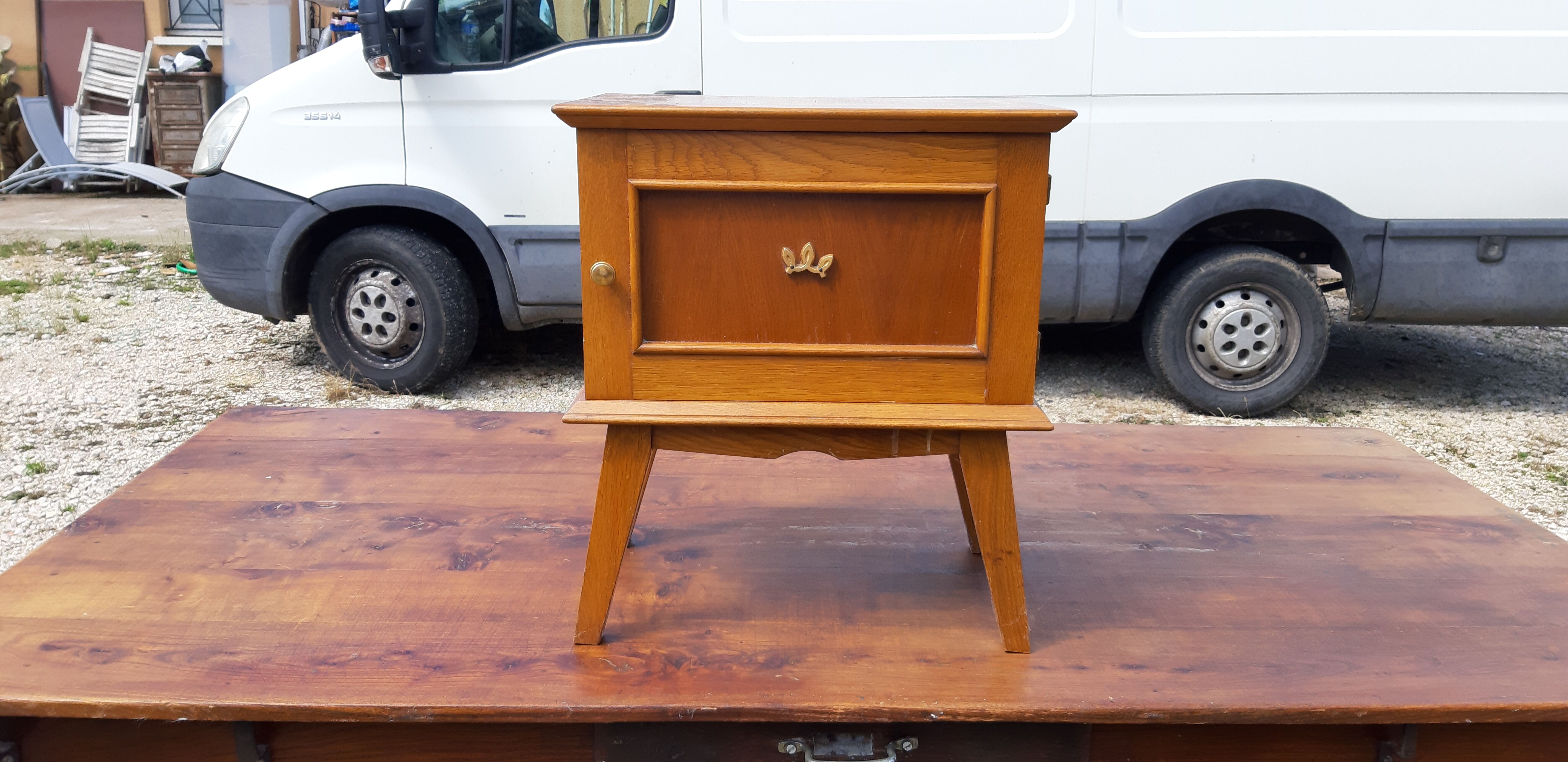 Bedside year 50 wood