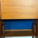 Mid-Century Modern modular wood bookcase from 50s
