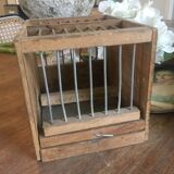 Wooden bird cage