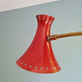 Articulated Diabolo chandelier, Italian design, 1950s-60s