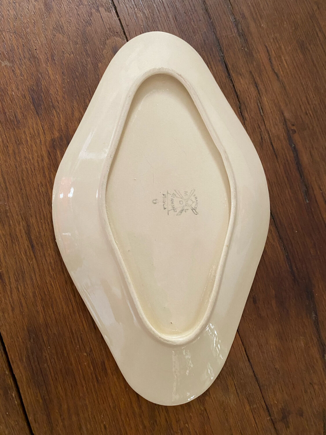 Blue flower Ravier Saint-Amand model Prisca.