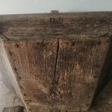 Wooden basket with old harvest from Bordeaux