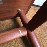 Square coffee table Grete Jalk