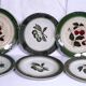 Antique plates from the Fenal Frères Pexonne factory.