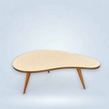 Kindey Shaped Coffee Table with Mosaic Tiles