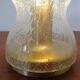 Iceglass & Brass Table Lamp from Doria Leuchten, 1960s