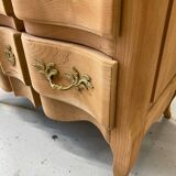 Commode Louis XV en bois brut