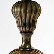 Paire de lampes de table en verre de Murano, Italie, 1950.