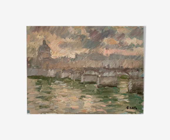 Le pont des arts par Pierre Gogois
