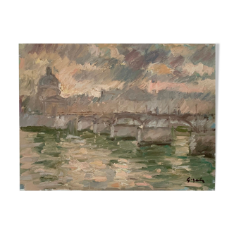 Le pont des arts par Pierre Gogois