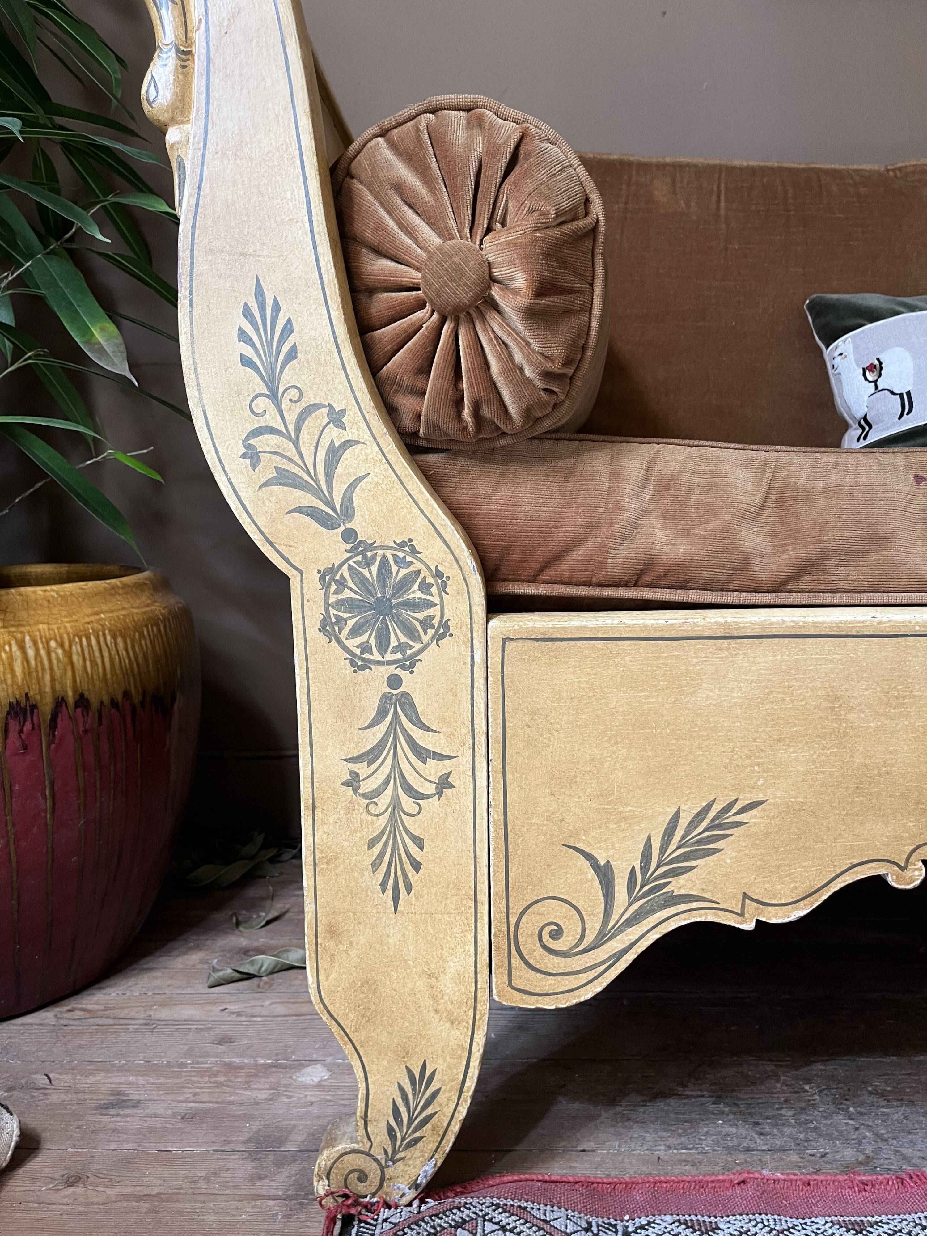 Bench 1900 swan head