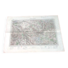 Châteauroux (Indre)  Carte Géographique ancienne dressé, gravé, publié...