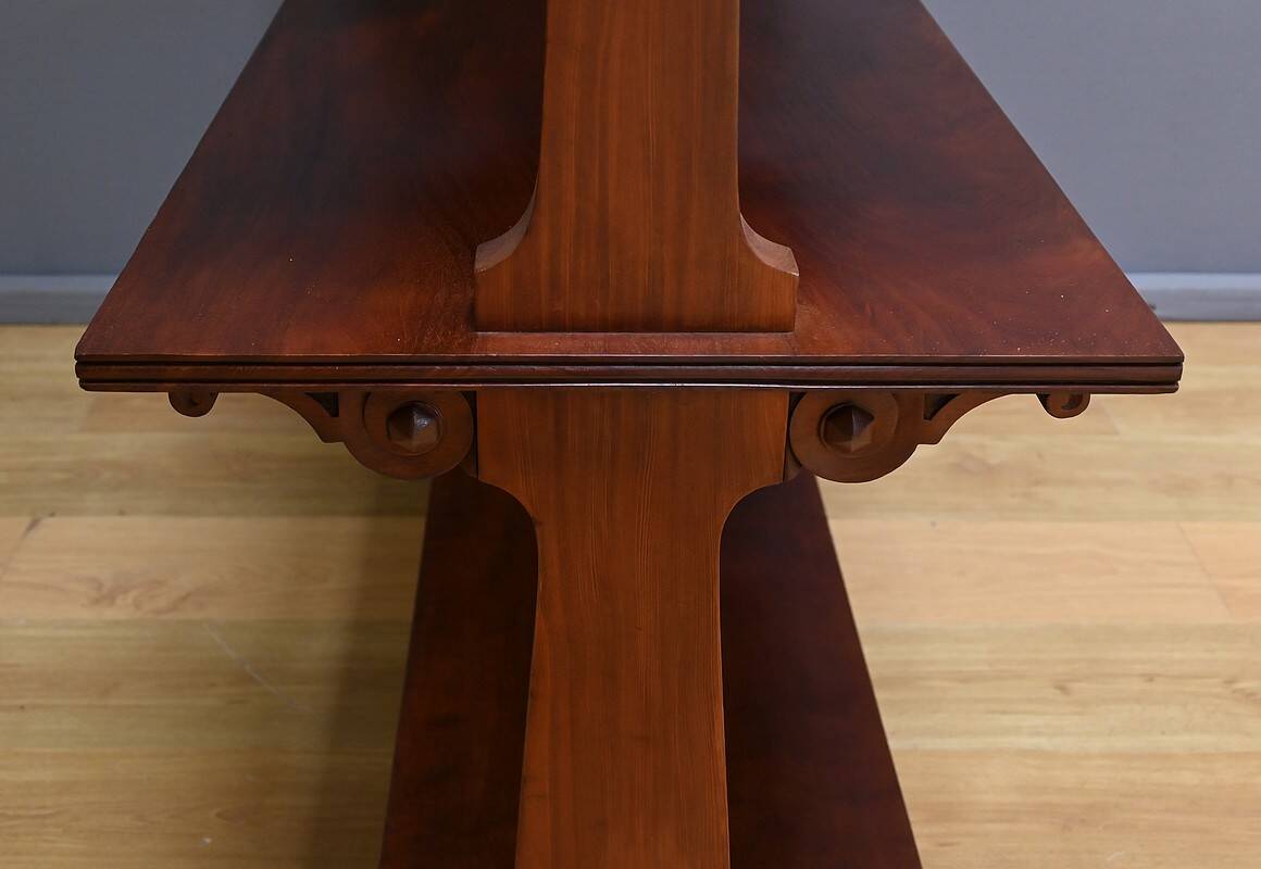 Victorian Mahogany Serving Trolley, England – Part 2 of the 19th Century