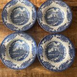 Assiettes Vintage Myott The Brook