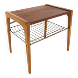 Scandinavian side table "Stringbord" in teak, Sweden, 1950