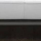 Smala Cinna white leather sofa by Pascal Mourgue