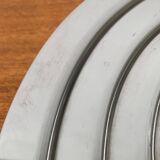 Large postmodern Danish metal bowl by Menu, 1980s.