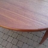 1960s extendable teak table