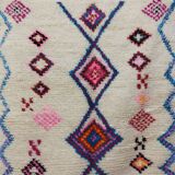 Azilal Berber rug in handmade wool 255 X 153 CM