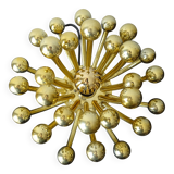 Pistillino gold wall lamp Studio Tetrarch Valenti design 70s