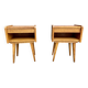 Pair of Scandinavian bedside tables