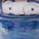 Anthropomorphic pot Robert and Jean Cloutier 20 cm