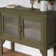 Console, Art Deco glazed sideboard