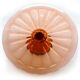 Art Deco glass display cake dish