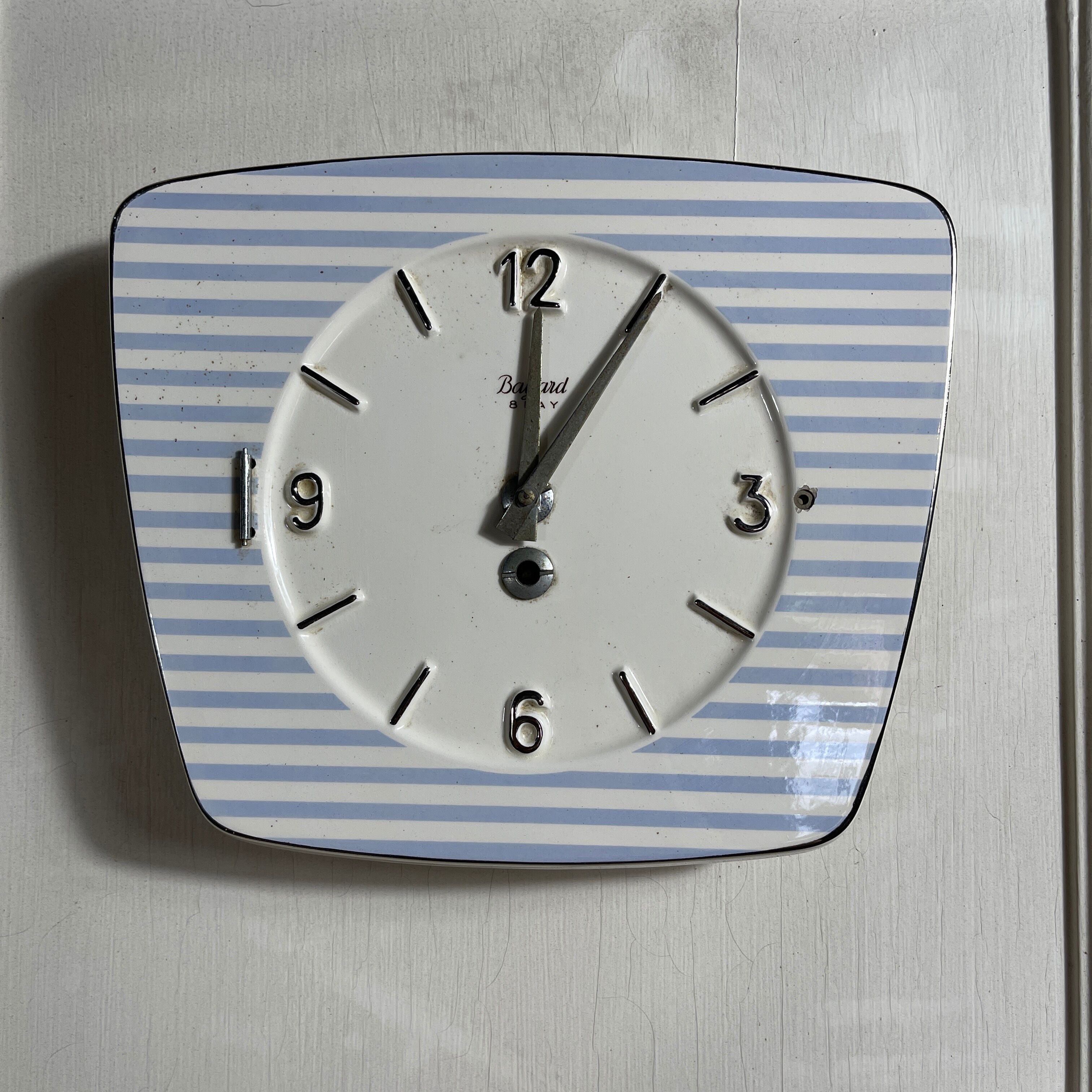 Vintage bayard ceramic clock