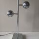 Lampe Space Age vintage Seylumière modèle Hary à 2 spots orientables chromés