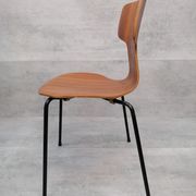 Set of 2 model 3103 Hammer chairs by Arne Jacobsen for Fritz Hansen, Denmark , 1969