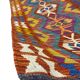 Kilim Afghan Fait Main en Laine – Tapis Ethnique 100 % Artisanal