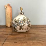 Pied de lampe en céramique