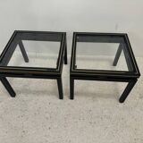 Pair of Pierre Vandel side tables, Paris, 1970s