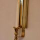 Pair of mid-century Swedish brass sconces