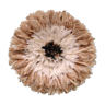 Juju hat intérieur naturel contour blanc puis beige de 70 cm